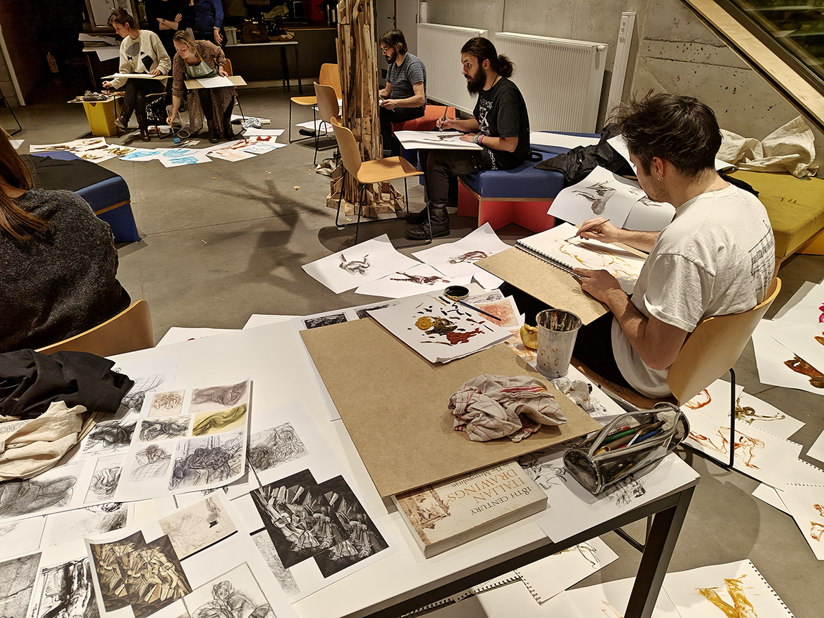atelier modeltekenen afbeelding 1