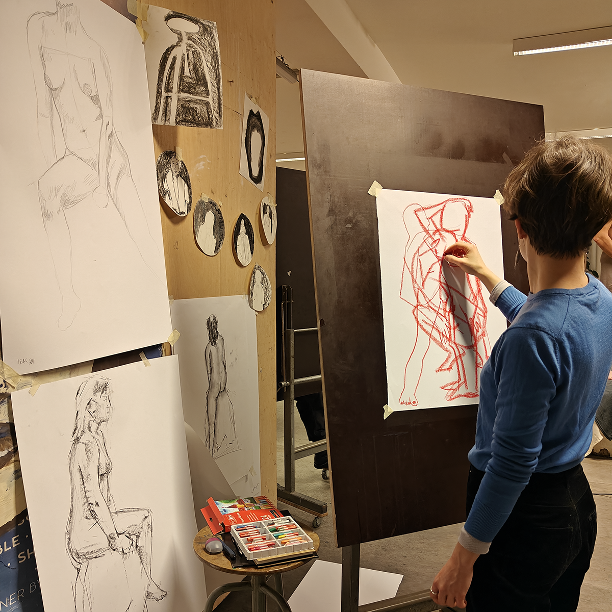 atelier modeltekenen afbeelding 2